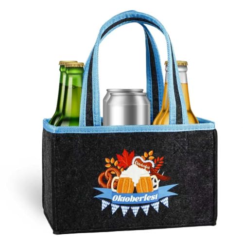 UV STYLISH Oktoberfest Geschenk Männerhandtasche Bier, Lustige Oktoberfest Accessoires, Oktoberfestbier Tasche, Bayrische Geschenke Biergeschenke für Männer