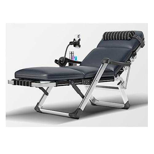 Structure en acier robuste pour cette chaise longue pliante de luxe - 2