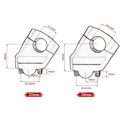 Adaptador de elevación y extensión para manillar Suzuki V-Strom 800DE 3