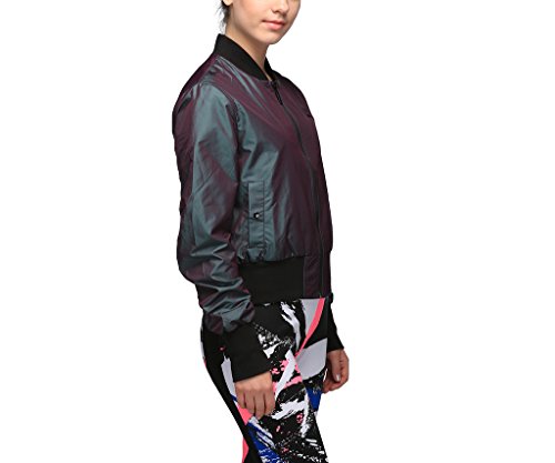 Puma Irridescent Bomber, Giacca Donna, Plum