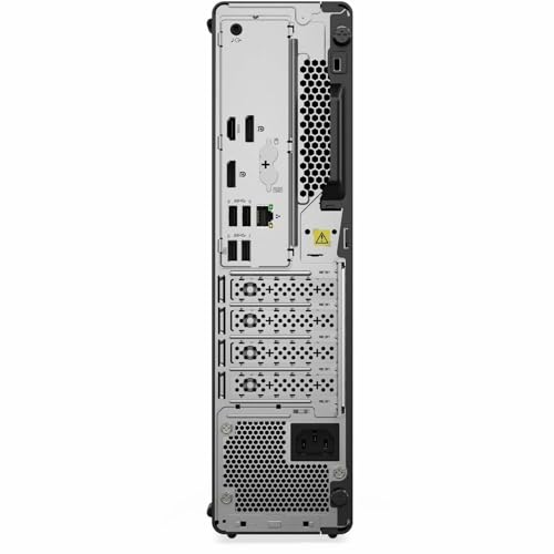 Image of Lenovo ThinkCentre M70s Gen 6 12YK001BUS Desktop AI Computer - Intel Core Ultra 5 235-32 GB - 512 GB SSD - Small Form Factor - Black - Intel Q870 Chip - Windows 11 Pro - DDR5 SDRAM - DVD-Writer - En
