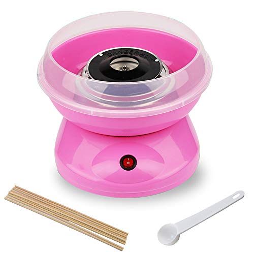 Classic Cotton Candy Maker- Sugar, Sugarfree, Or Hard Candy Cotton Candy Machine (Pink) #TOP4