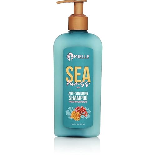 Miniatura 2 de Mielle Sea Moss - Colección de champú para prevención de pérdida de cabello antidesprendimiento, acondicionador, juego de 2 unidades