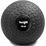 イエスフォーオール(Yes4All) スラムメディシンボール ブラック 6.8kg クロスフィットワークアウト用 筋トレ 【日本正規輸入品】 D297