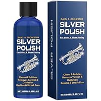 Pulidor de plata para cubiertos | Pulidor de trompeta multiusos