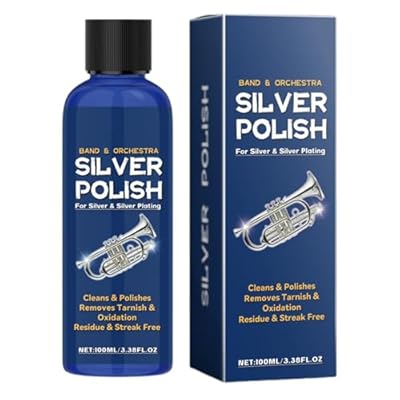 Pulidor de plata para cubiertos | Pulidor de trompeta multiusos para joyas de plata, limpiador eficaz de plata de ley para instrumentos de joyería de plata | Ya disponible en tu tienda friki favorita! En mundofriki.es!