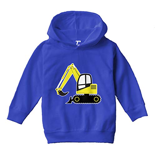Tcombo Excavator - Construction Dirt Toddler/Youth Fleece Hoodie