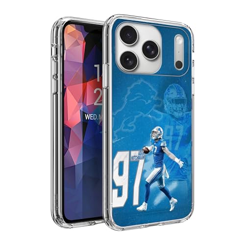 Coque iPhone 17 Pro Max protection intégrale TPU antichoc transparente Detroit-Hutchinson résistante
