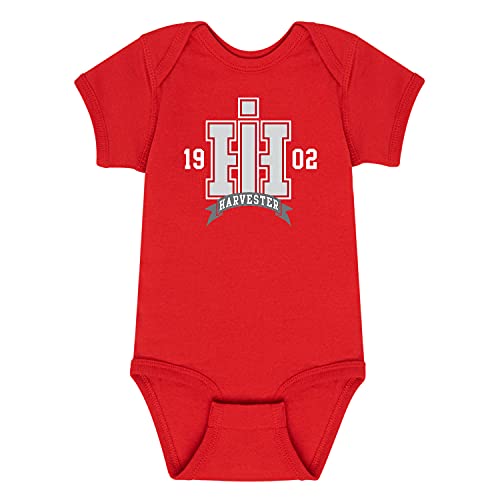 International Harvester - IH 1902 Tried and True - Infant Baby One Piece Red