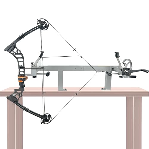 MFASPORT Compound Bow Press Crossbow Press Bow Press Bow Maintenance Parts Tuning and Maintenance Suitable for 10 inches to 47 incheswheelbase+ Archery Draw Board