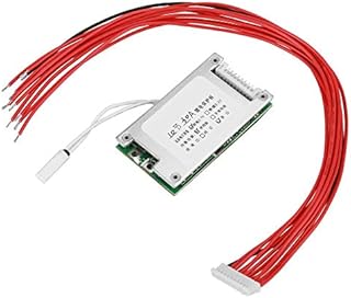 Battery Protection Board, 10S 36V 30A 18650 BMS PCB Lithium Battery Charger Board, with Balance Function, Temperature Control