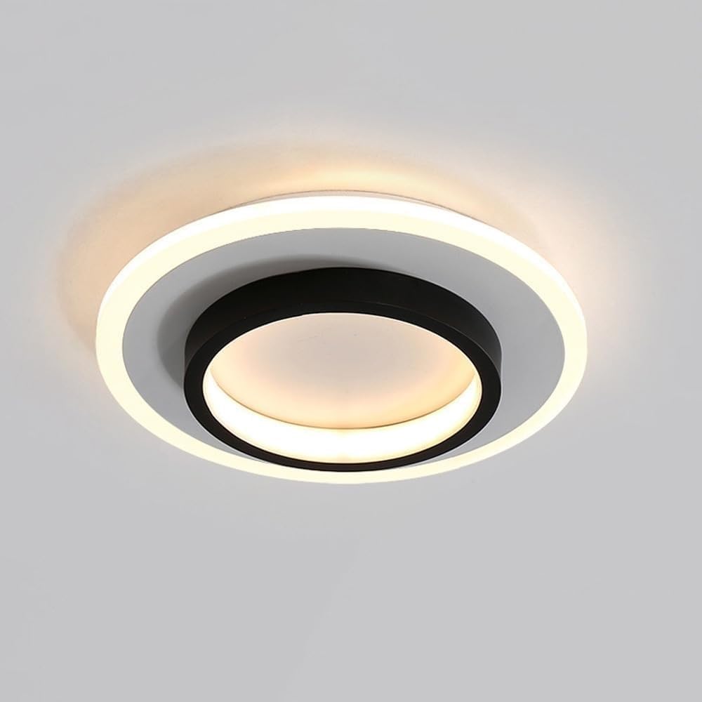 Oświetlenie sufitowe LED do wnętrz, metalowe, wpuszczane, do salonu, sypialni, jadalni, kuchni, korytarza, przedpokoju