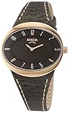 - Gehäuse aus: Titan Boccia Damen-Armbanduhr Analog Quarz Leder 3165-20