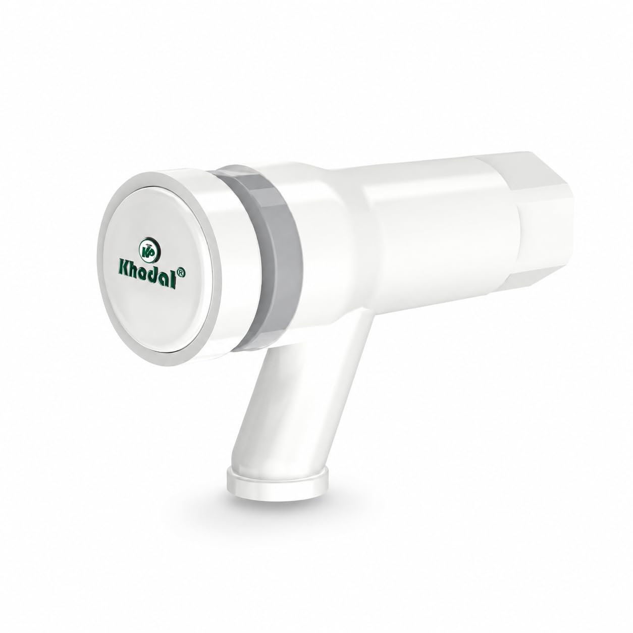Premium Push Cock Tap | Wall Mounted PTMT Faucet | 1/2 Inch BSP Inlet Size | Push Button Water Tap | Durable & Leak-Proof pack of 1-image-8