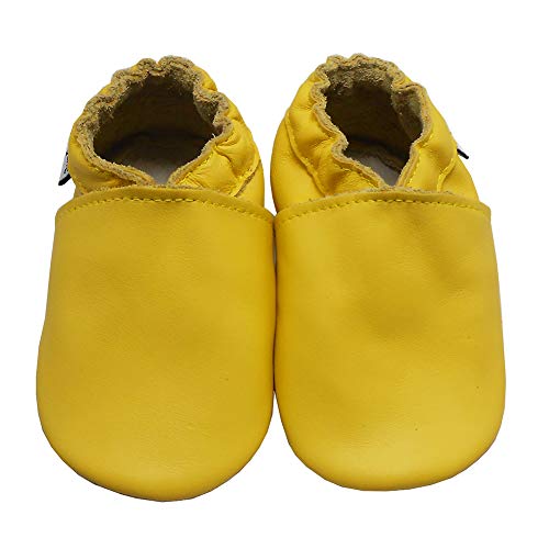 Mejale Baby Infant Toddler Leather Shoes Soft Sole Moccasins Shoes Slippers Boys Girls Walker Shoes(6-12 Month) #TOP5