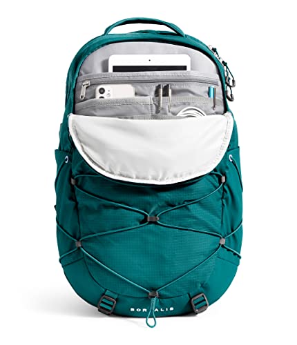 Image of The North Face Women's Borealis Commuter Laptop Backpack, Harbor Blue /TNF White, One Size