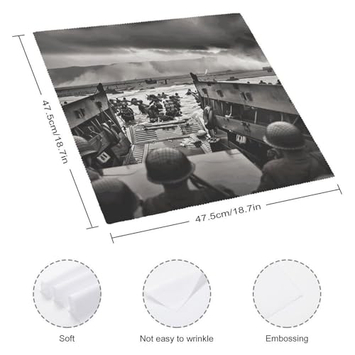 Servilletas de Tela Cuadradas 18x18 Pulgadas Pack 4 Unidades miniatura 2
