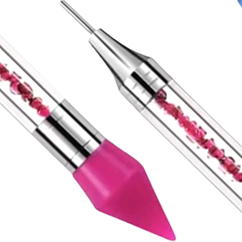 Diamond Painting Pen Tool, No Wax Needed, Diamond Art Pen/Tools, Self-Stick Drill Pen, Embroidery Pen for Dance/Cheer, DIY Painting Diamonds Accessories Kits by The Diamond Painting Group (Pink)