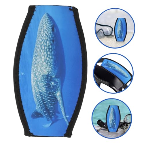 Correa de máscara de buceo elástica de neopreno antiderrapante para evitar tirones de pelo 5