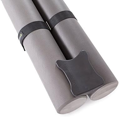 Balanced Body Duet Roller Accessory System, Pilates Kit with Strong Strap, Sturdy Headrest, Storage Pouch and Instructional Booklet