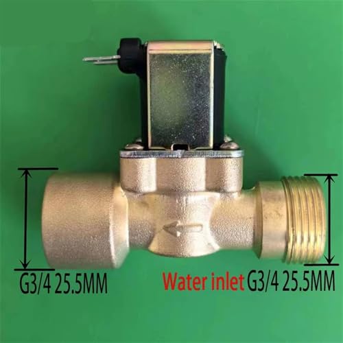 Électrovanne anti-fuite en laiton 220V pour réguler l'eau chaude - 3