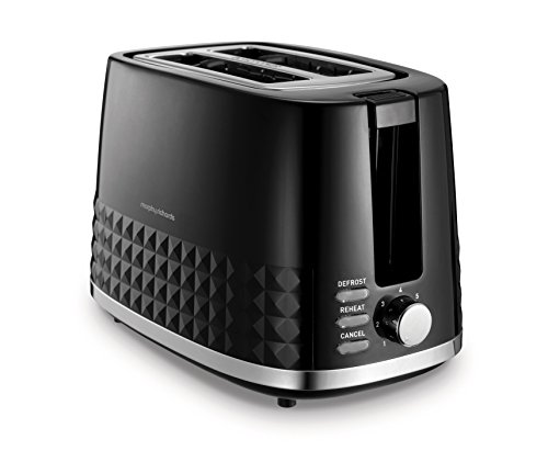 Morphy Richards Dimensions 2 Slice Toaster 220021 Two Slice Toaster, Schwarz