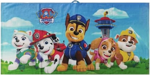 Paw Patrol Franco Kids Bath/Pool/Beach Towel Super Soft Cotton 27 in x 54 in