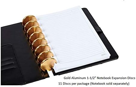 Staples Arc System 1-1/2" Notebook Expansion Discs, Gold Aluminum (50060)