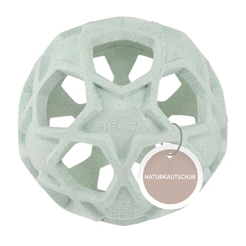 Image of HEVEA Upcycled Star Ball Made from 100% Upcycled Natural Rubber Plant Based, Plastic-Free, Eco-Friendly, BPA-Free & FDA Approved