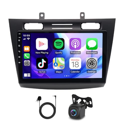 Android 14 Car Stereo Radio Fit for Ford Transit Connect 2010-2014 10 Inch Car Play Screen Audio Radio Receiver W/Voice Control/Bluetooth/FM/Super Link/GPS/AHD Camera+Microphone 2+32G