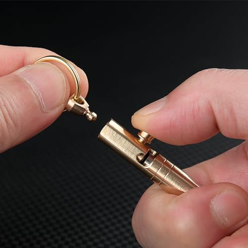Bolígrafo metálico de gel XINNIKESI 0.5mm punta corta miniatura 4