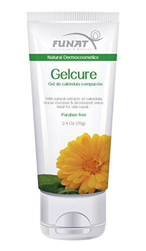 Calendula Aloe Vera Repair Scar Care Gell Facial Skin Lotion Moisturizing Cream Therapy Benefits Treatment Reparador Cicatrizante Paraben-free 2.4 Oz