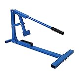 WEIMALL ビードブレーカー タイヤチェンジャー 15～21インチ対応 ビード落とし 手動式 タイヤ交換 (ブルー)