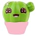 JUNKE 1PC Rainbow Strawberry Squishy Super Jumbo Scented Slow Rising Rare Fun Toy (Cactus)