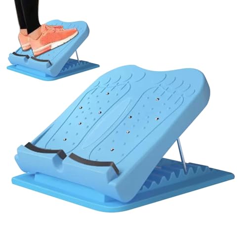 Tabla de estiramiento para pantorrillas, tabla de entrenamiento para la pantorrilla, tabla de fitness para calf elástica, pilates Equipment Professional para ejercicio, sentadillas y entrenamiento