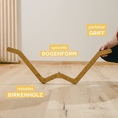 Foto von TRIGGERBOW Triggerpunkt Massagegerät für Rücken Nacken Schulter, Triggerpunkt Drücker aus Holz
