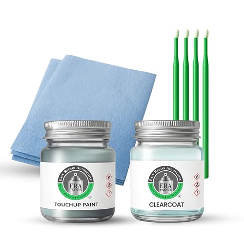 ERA Paints - C71/C7V - Smokey Green Metallic for MINI Exact OEM Color Match Automotive Touch Up Paint for Cars - Scratch & Chip Repair for Metal & Plastic - Essential Kit - Made in USA