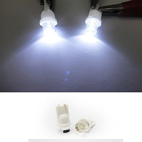 Ledin 2 White Led 168 194 2825 W5W Bulb Parking Light #TOP8