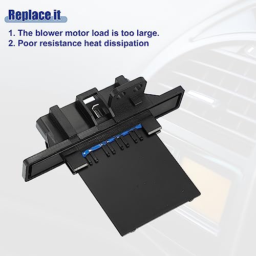 Image of ACROPIX Car HVAC Blower Motor Resistor Heater Fit for Nissan Sentra 2000-2006 NO. 20291 /271504Z000 /271506Z500 - Pack of 1 Black