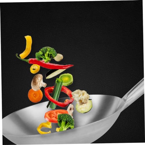 Wok de acero inoxidable VICASKY con mango ergonómico miniatura 6
