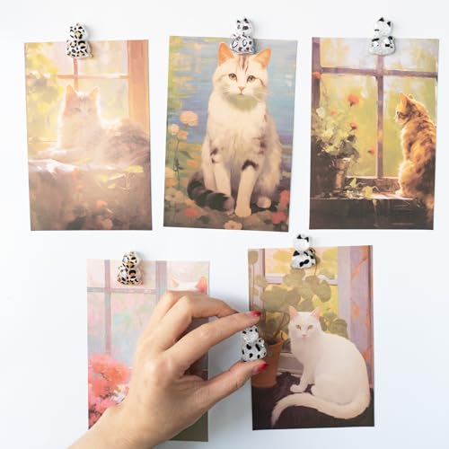 Imanes Decorativos Gato 10 unidades para Refrigerador miniatura 3
