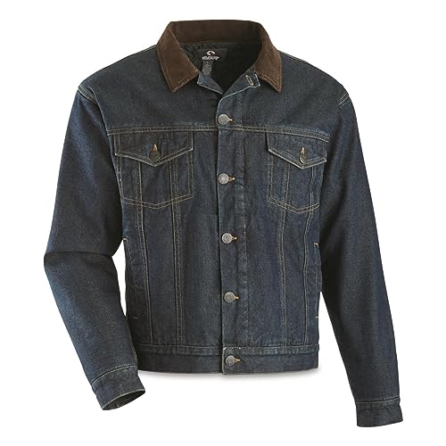 Guide Gear QLDF17 Quilt Lined Denim Jean Jacket cover