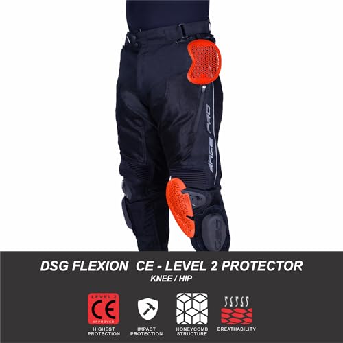 Image of DSG Race Pro V2 Riding Pants (Colour - Black) (Size-36)