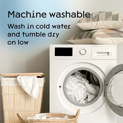 Body Pillow Protectors Waterproof 20X55 Pair Soft Set Of 2 Breathable Membrane Smooth Fabric Zip Encasement Covers Cases White #TOP6