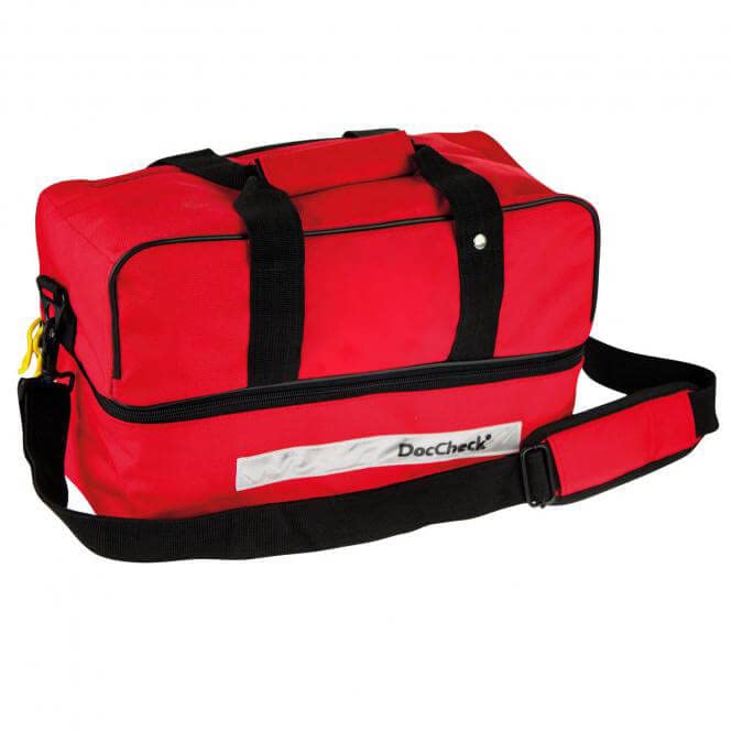 Notfalltasche Pack M – Profi Erste Hilfe Tasche, einteilbarer Innenraum, Strapazierfähiges Nylongewebe, Klettfelder für Namensschild und Abzeichen, Gewicht: 1,3 kg, Größe: 38x23x18 cm