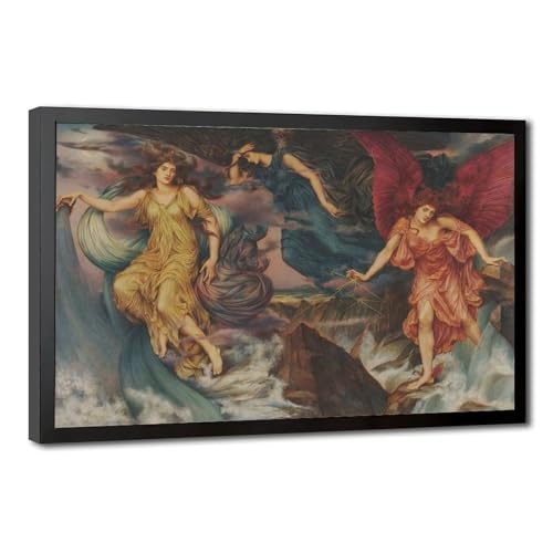 Affiches de style préraphaélite Evelyn De Morgan toile tendue luxe