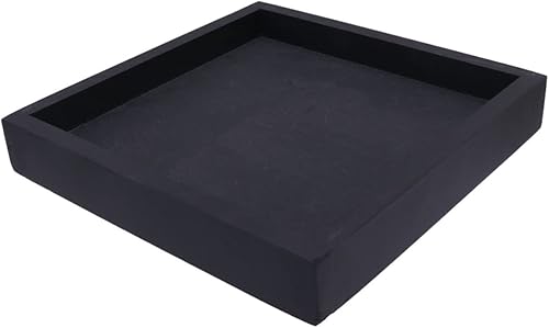 Yardwe Planta de interior Planta Planta de Imitación Cemento Plantador Bandeja Clásico Herramienta Cuenca Bandeja