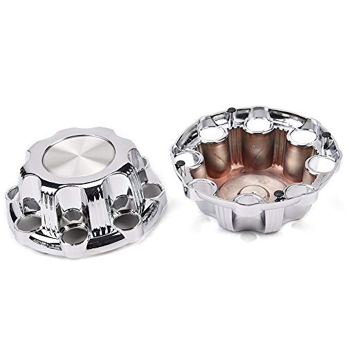 Pit66 8 Lugs Wheel Center Cap Hubcaps, Compatible With 01-07 Chevy Silverado Gmc Sierra 1500/99-08 Silverado Sierra 2500/00-08 Suburban/ 02-06 Avalanche, 16 Inch Rim,4Pcs #TOP4