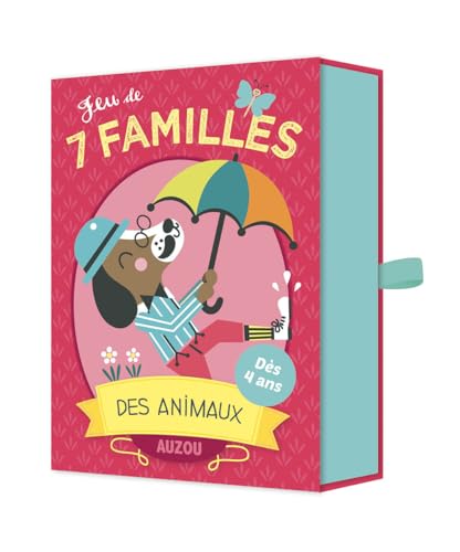 Editions Auzou - Jeu de 7 Familles des Animaux