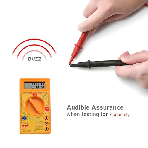 Image of Digital Multimeter LCD AC DC Measuring Voltage Current